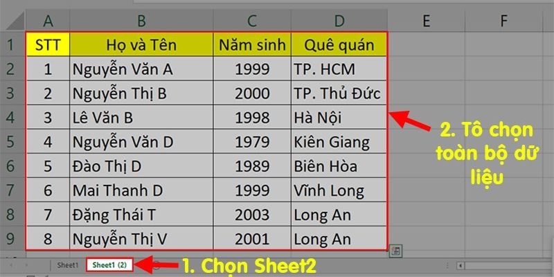 link toàn bộ sheet