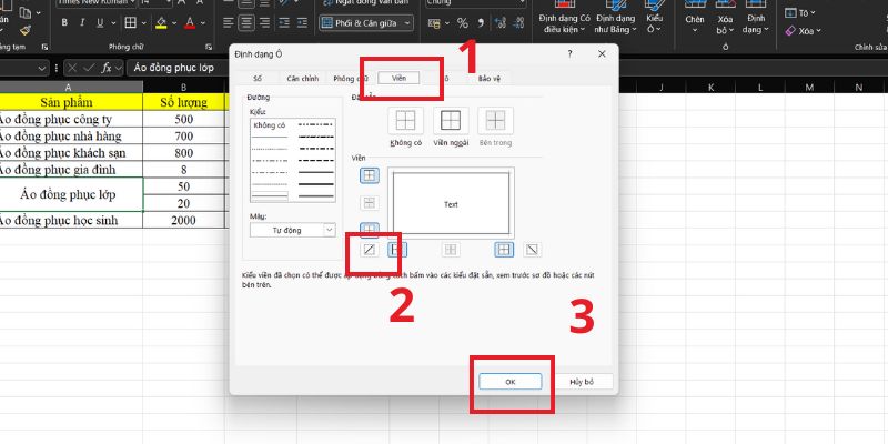 cách tách một ô thành hai ô excel