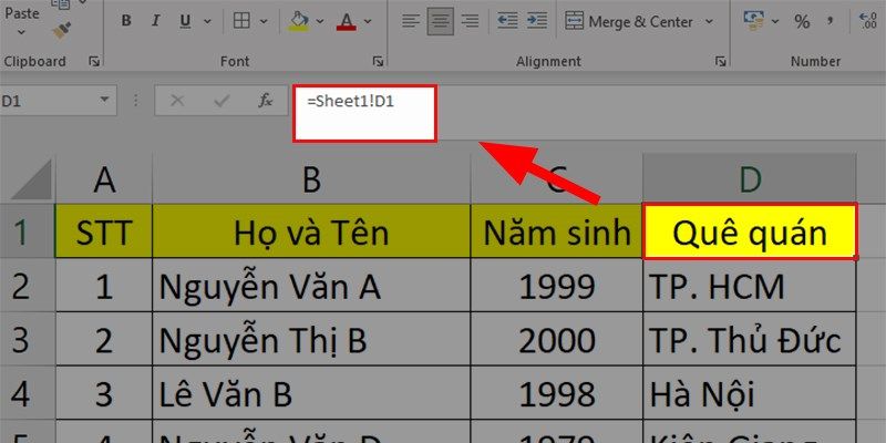 link sheet excel là gì