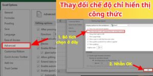 Giải đáp tại sao Excel không chạy công thức và cách sửa lỗi