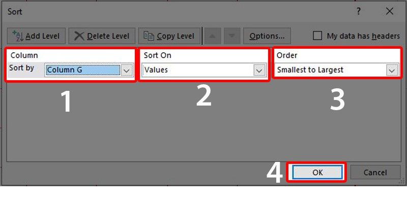 phím tắt insert cột excel