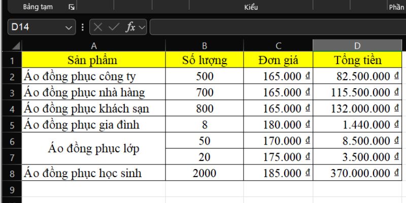 tách một o thành hai o excel