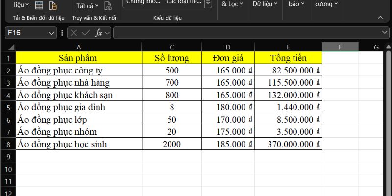 tách một ô thành hai ô trong excel bằng format