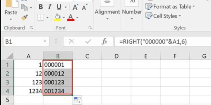 Cách thêm số 0 hàng loạt trong excel – Thủ thuật cho dân văn phòng