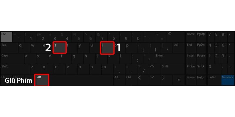 tổ hợp phím tắt insert dòng excel